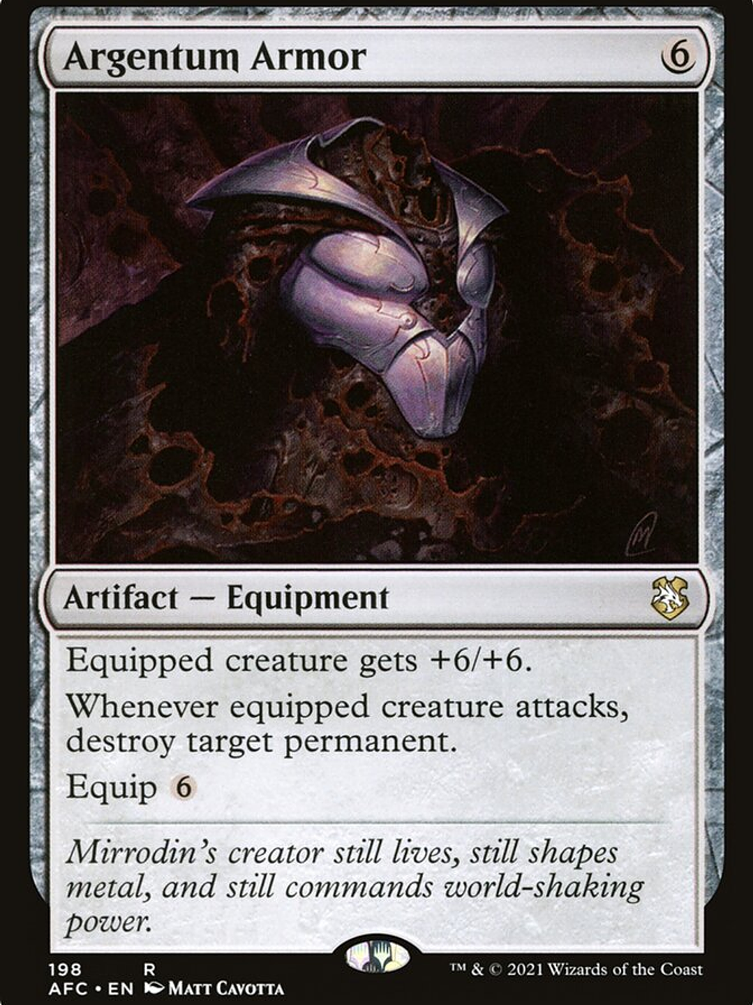 Argentum Armor (Forgotten Realms Commander) 1