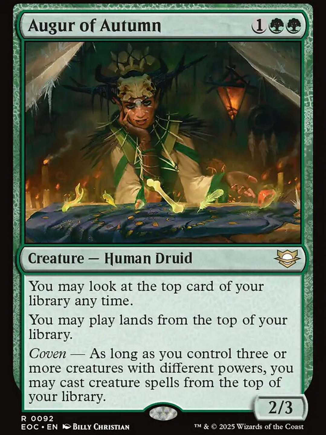 Augur of Autumn (Edge of Eternities Commander) 1