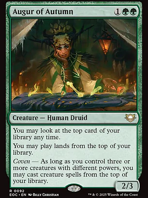 Augur of Autumn (Edge of Eternities Commander)