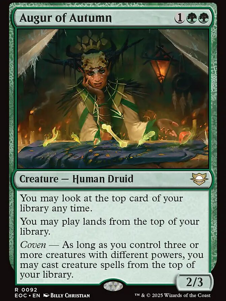 Augur of Autumn (Edge of Eternities Commander) 1