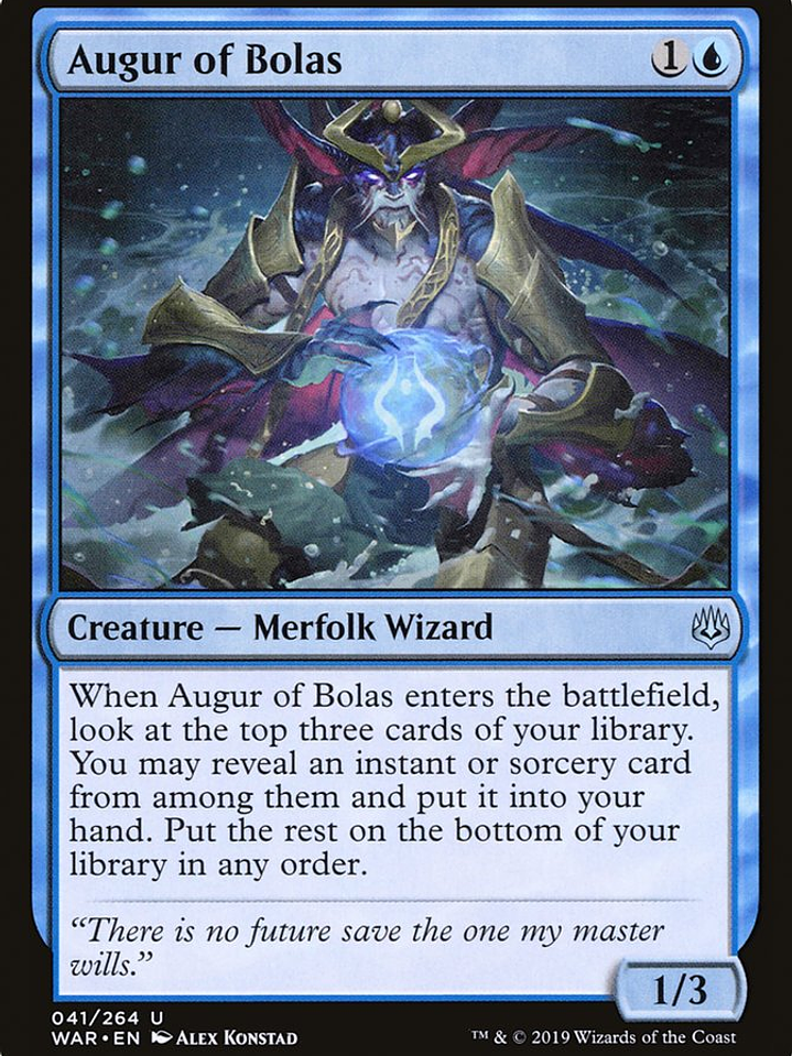 Augur of Bolas (War of the Spark) 1