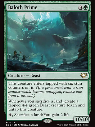 Baloth Prime (Edge of Eternities Commander)