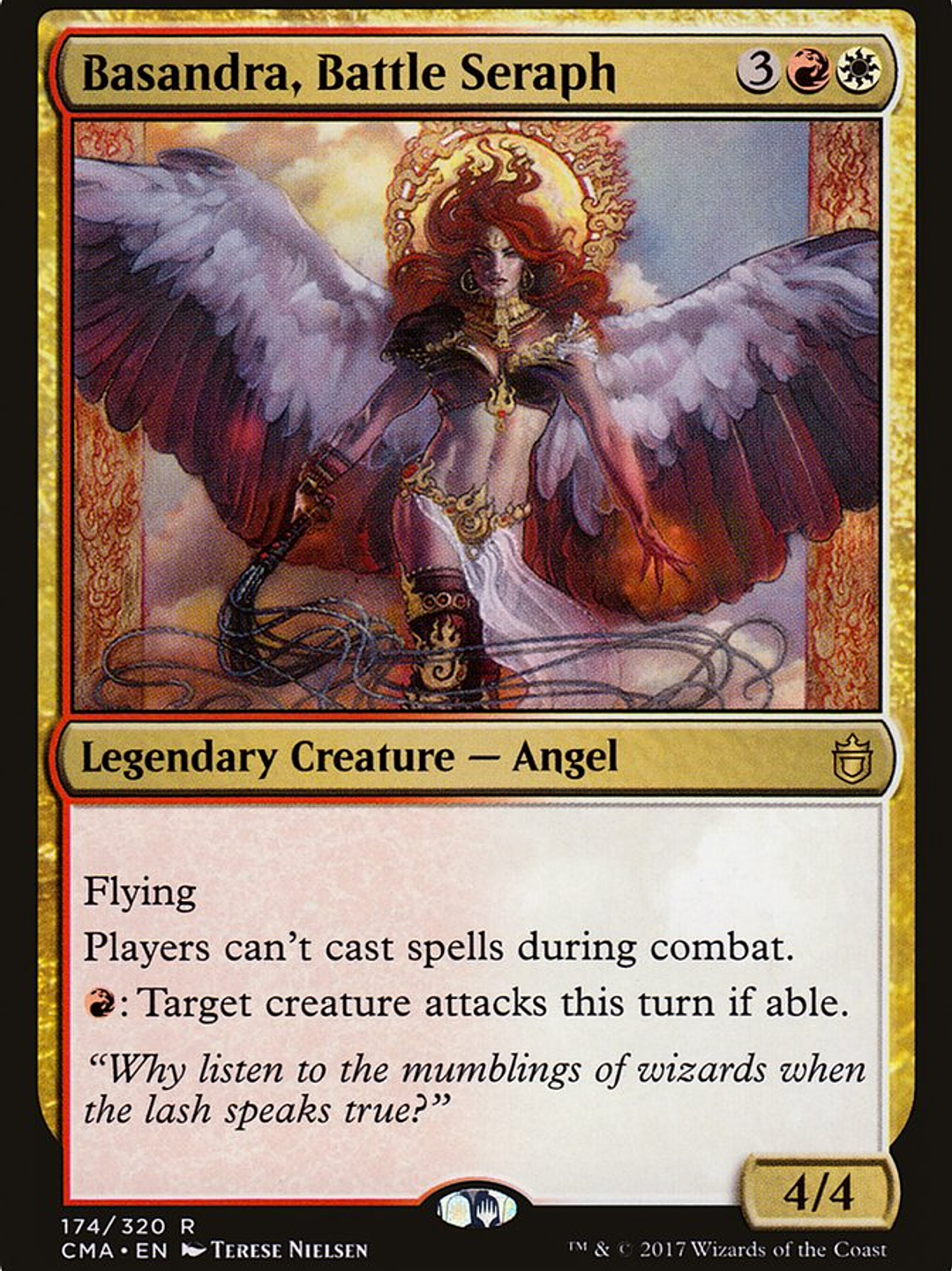 Basandra, Battle Seraph (Commander Anthology) 1