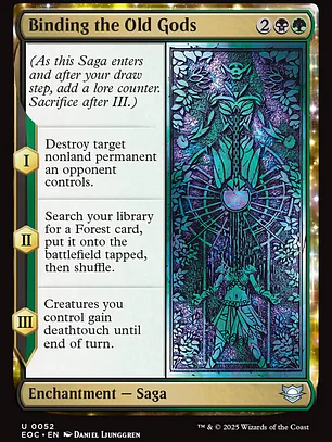 Binding the Old Gods (Edge of Eternities Commander)