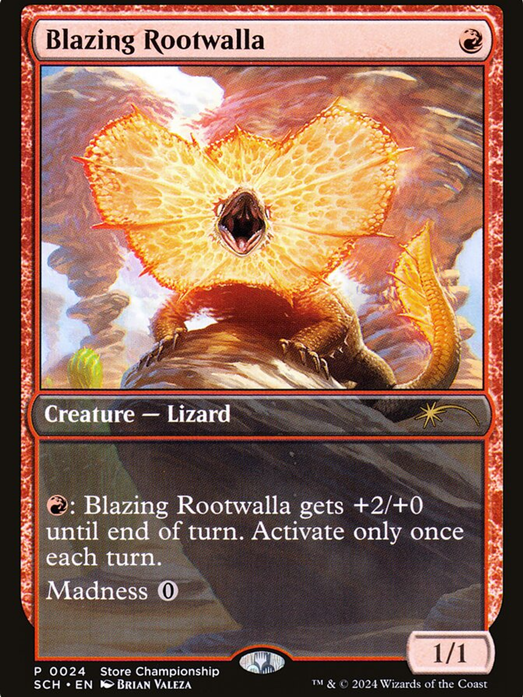 Blazing Rootwalla (Store Championships) 1