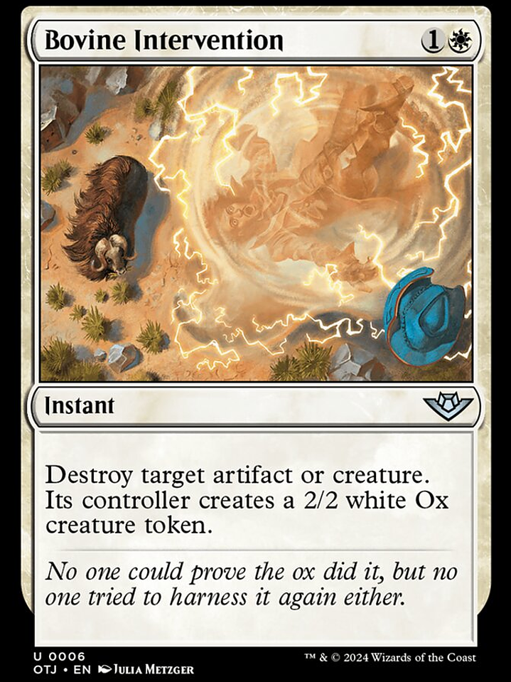 Bovine Intervention (Outlaws of Thunder Junction) 1