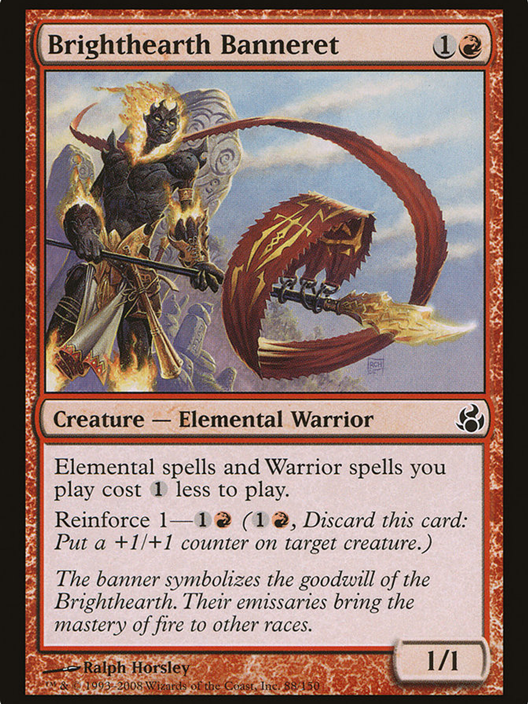 Brighthearth Banneret (Morningtide) 1