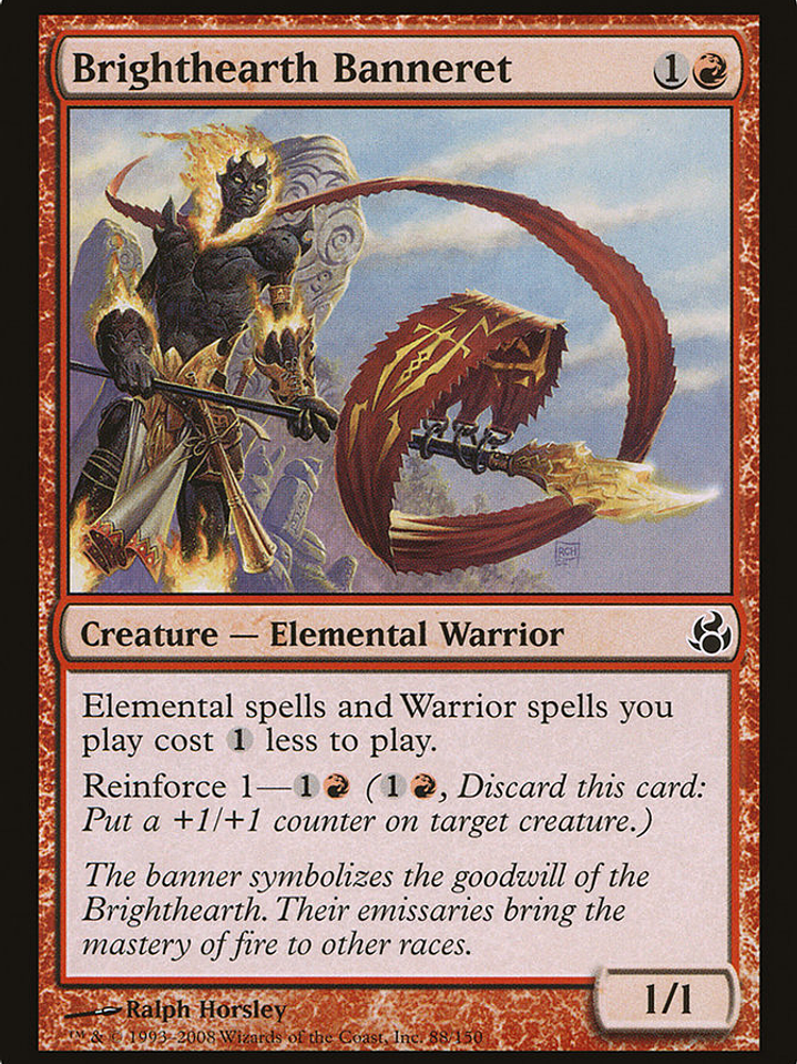 Brighthearth Banneret (Morningtide) 1