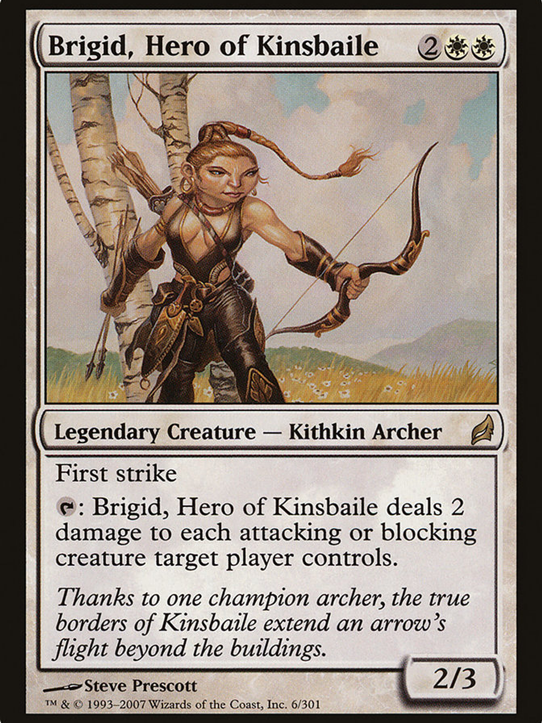 Brigid, Hero of Kinsbaile (Lorwyn) 1