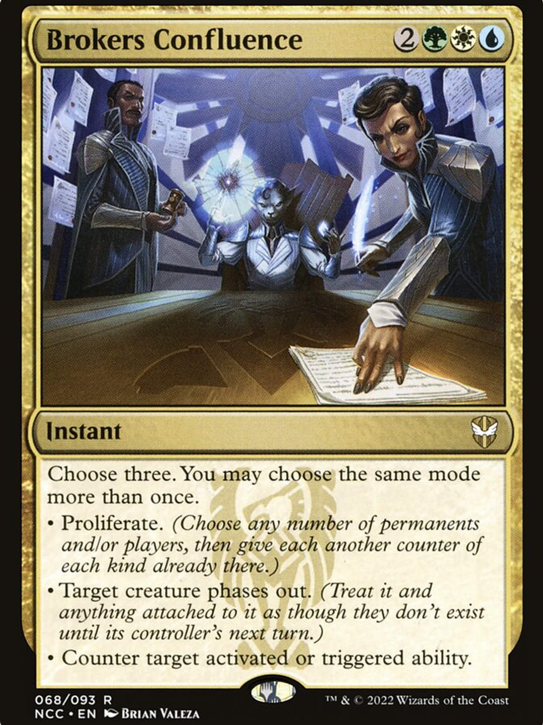 Brokers Confluence (New Capenna Commander) 1