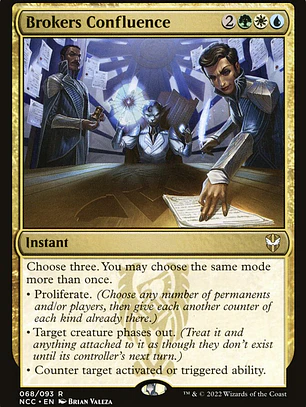 Brokers Confluence (New Capenna Commander)