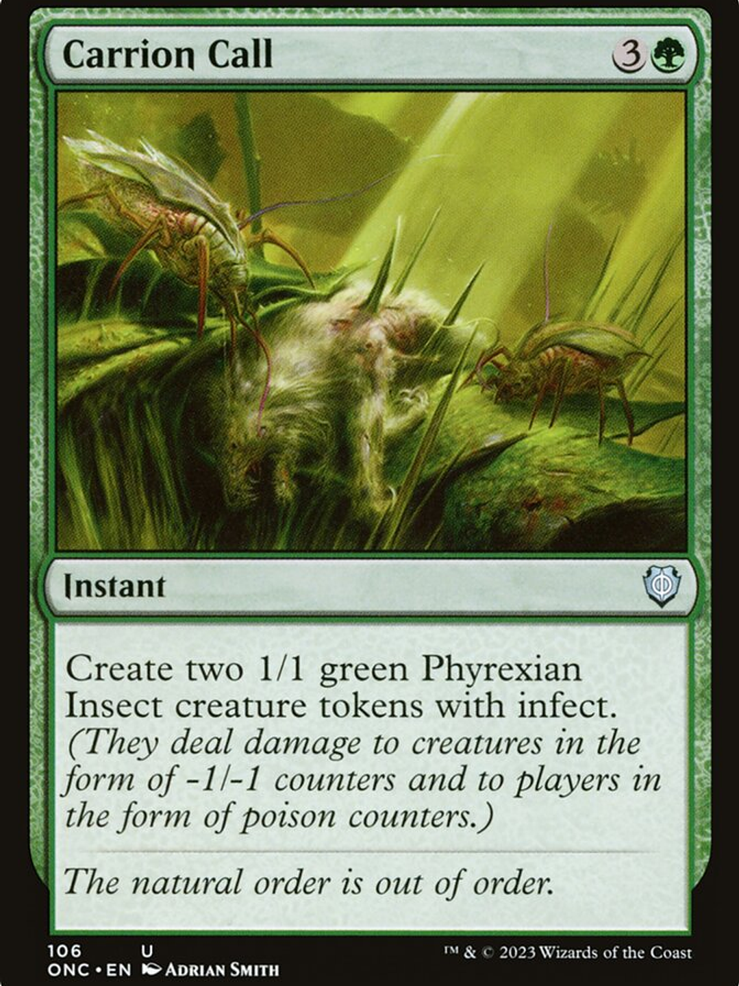 Carrion Call (Phyrexia: All Will Be One Commander) 1