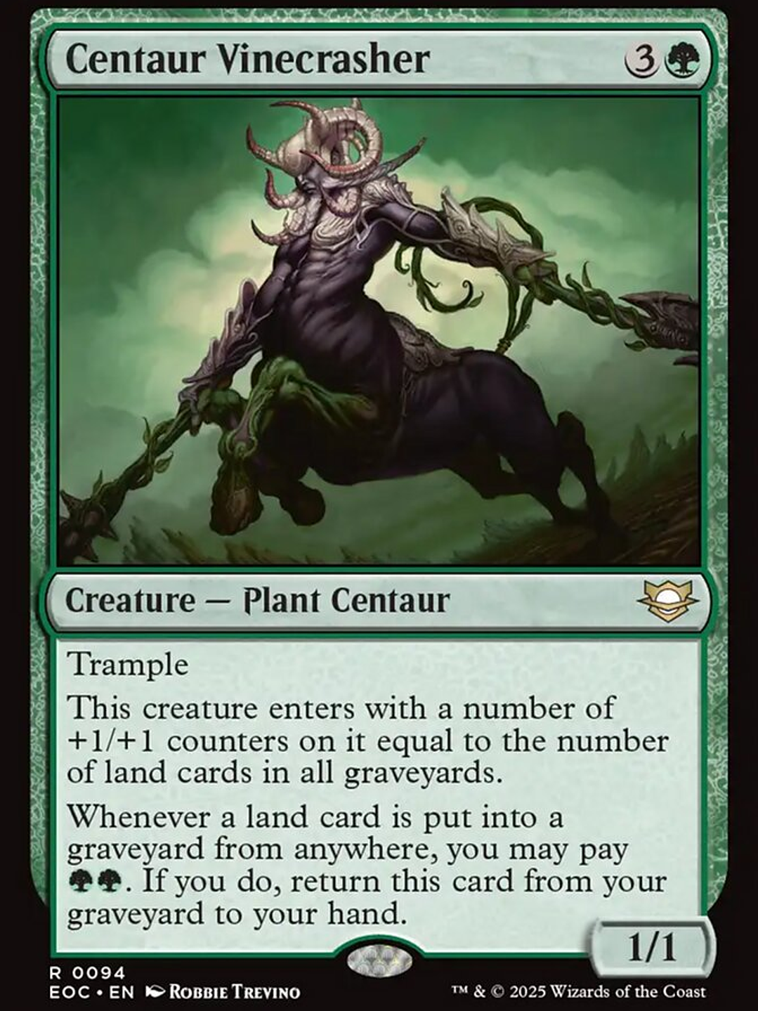 Centaur Vinecrasher (Edge of Eternities Commander) 1