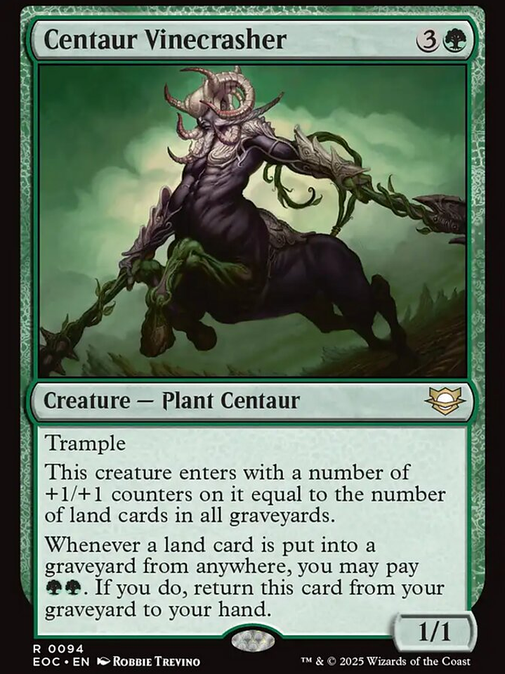 Centaur Vinecrasher (Edge of Eternities Commander) 1