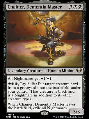 Chainer, Dementia Master (Commander Masters)
