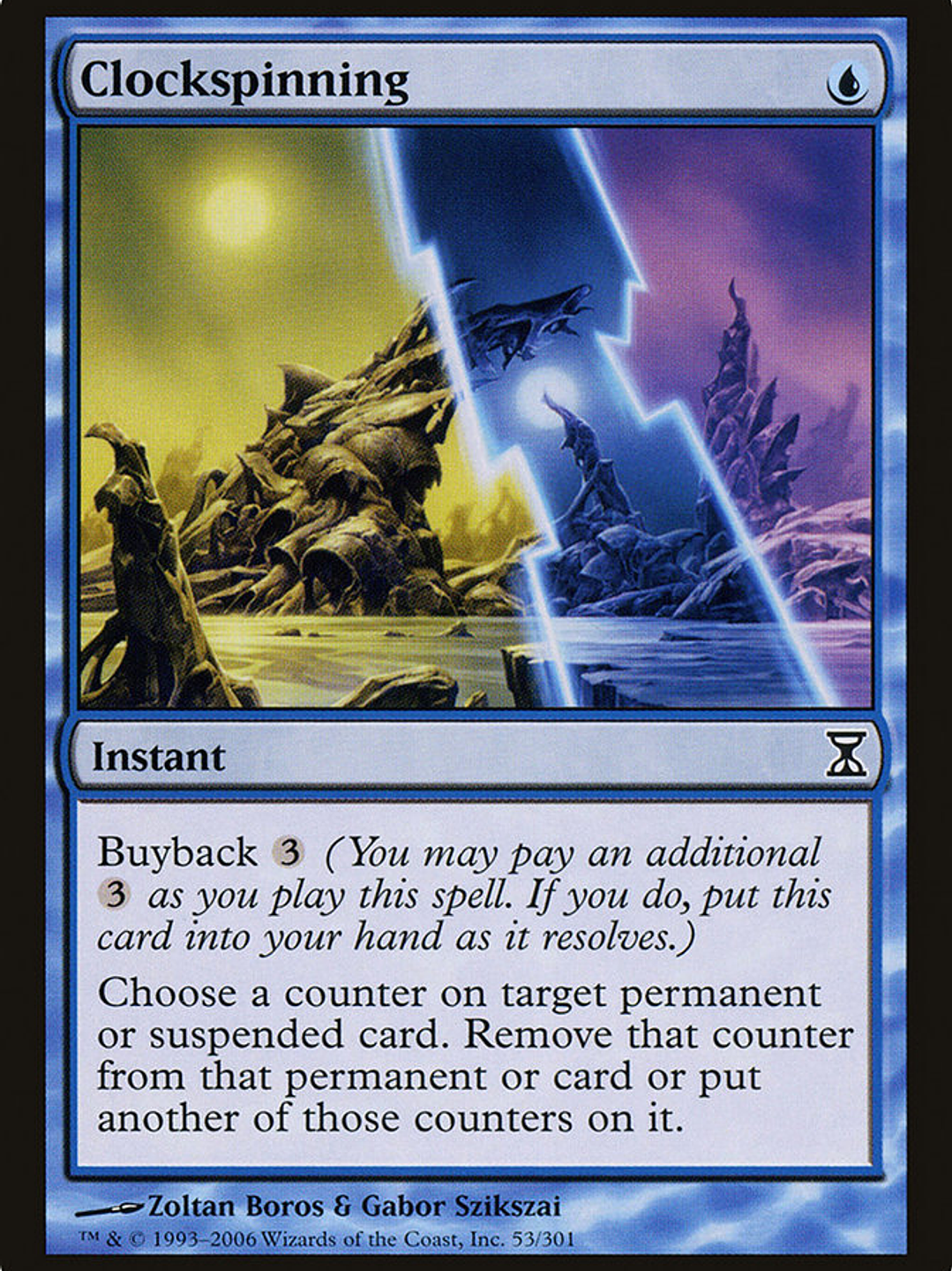 Clockspinning (Time Spiral) 1