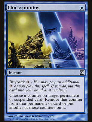 Clockspinning (Time Spiral)