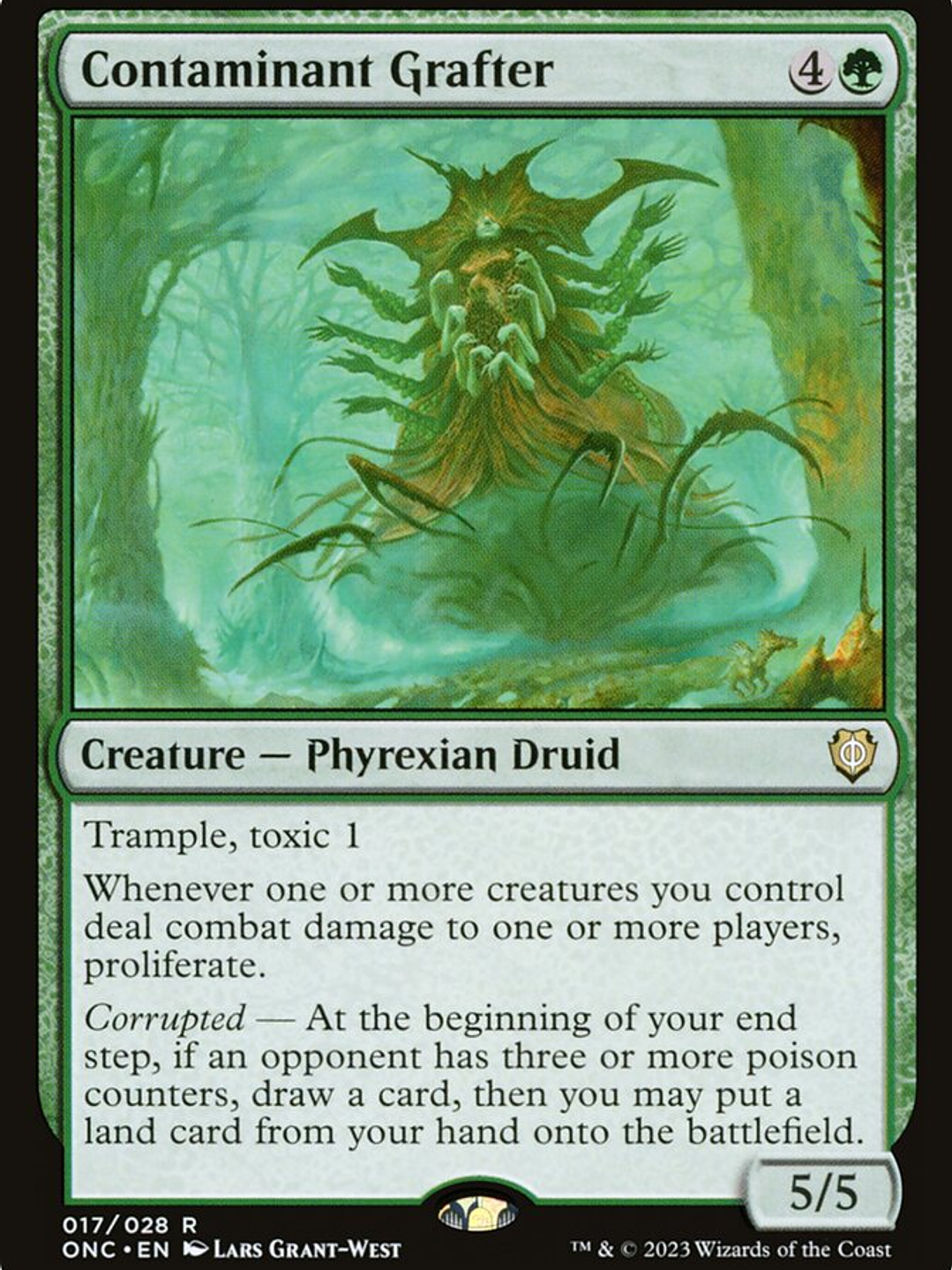 Contaminant Grafter (Phyrexia: All Will Be One Commander) 1