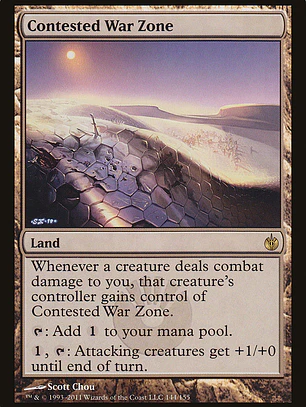 Contested War Zone (Mirrodin Besieged)