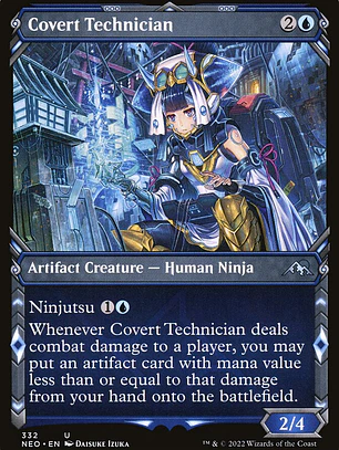 Covert Technician (Kamigawa: Neon Dynasty)