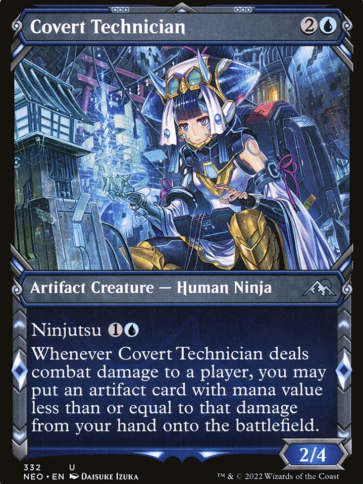 Covert Technician (Kamigawa: Neon Dynasty) 1