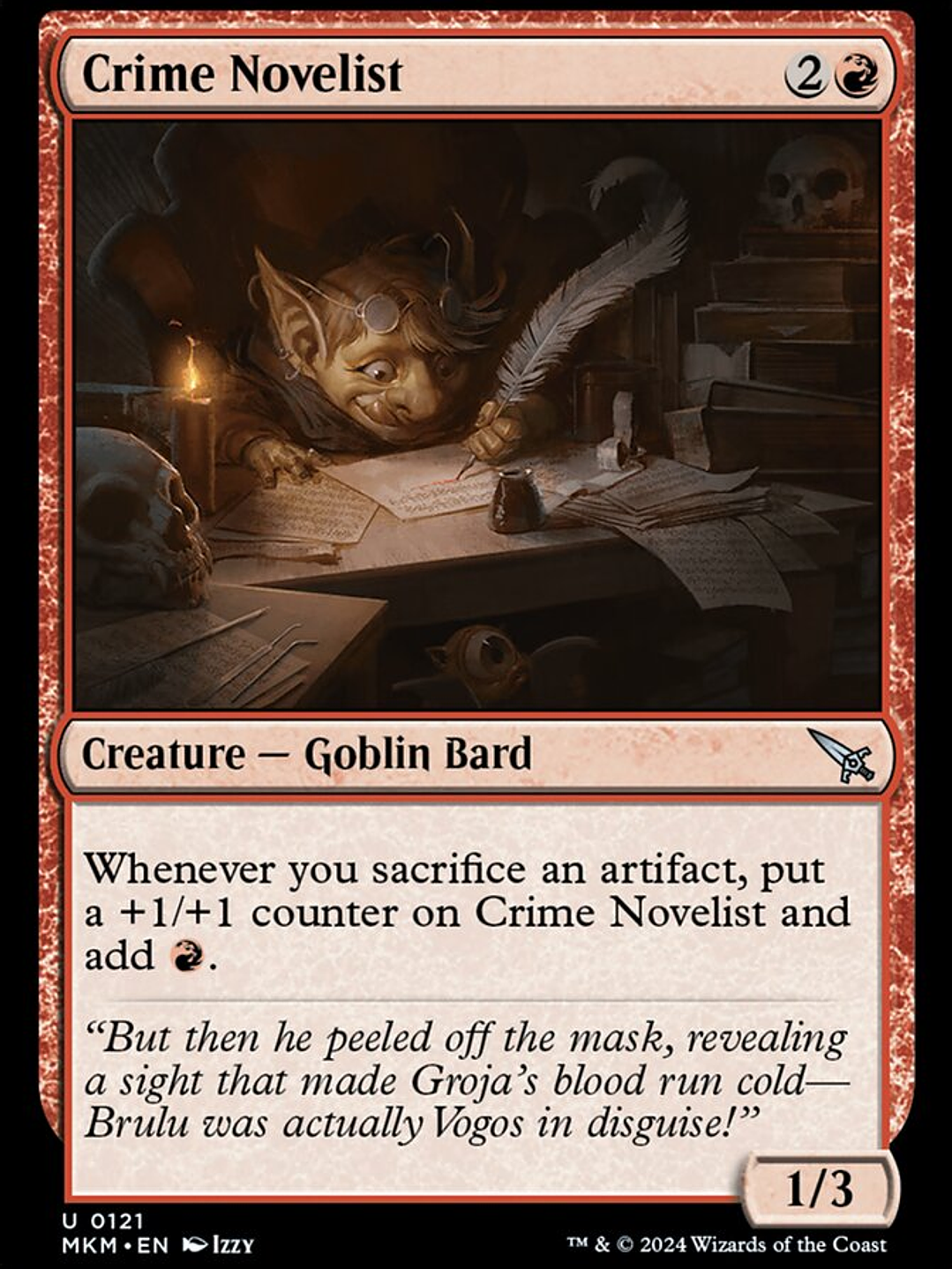 Crime Novelist (Murders at Karlov Manor) 1