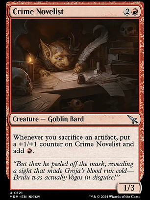 Crime Novelist (Murders at Karlov Manor)