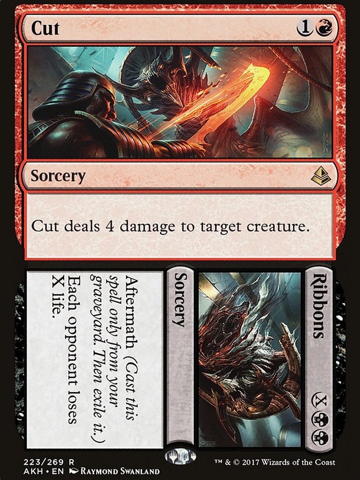 Cut // Ribbons (Amonkhet) 1