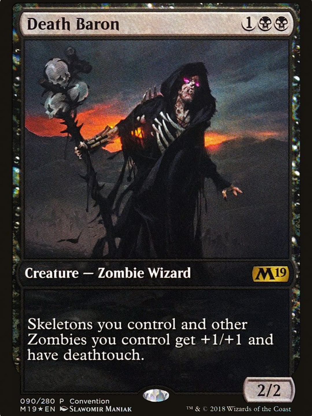 Death Baron (Core Set 2019 Promos) 1