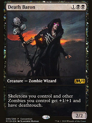 Death Baron (Core Set 2019 Promos)