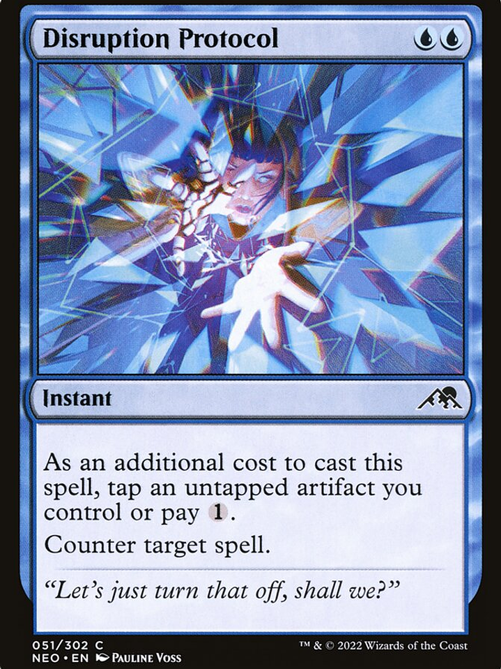 Disruption Protocol (Kamigawa: Neon Dynasty) 1