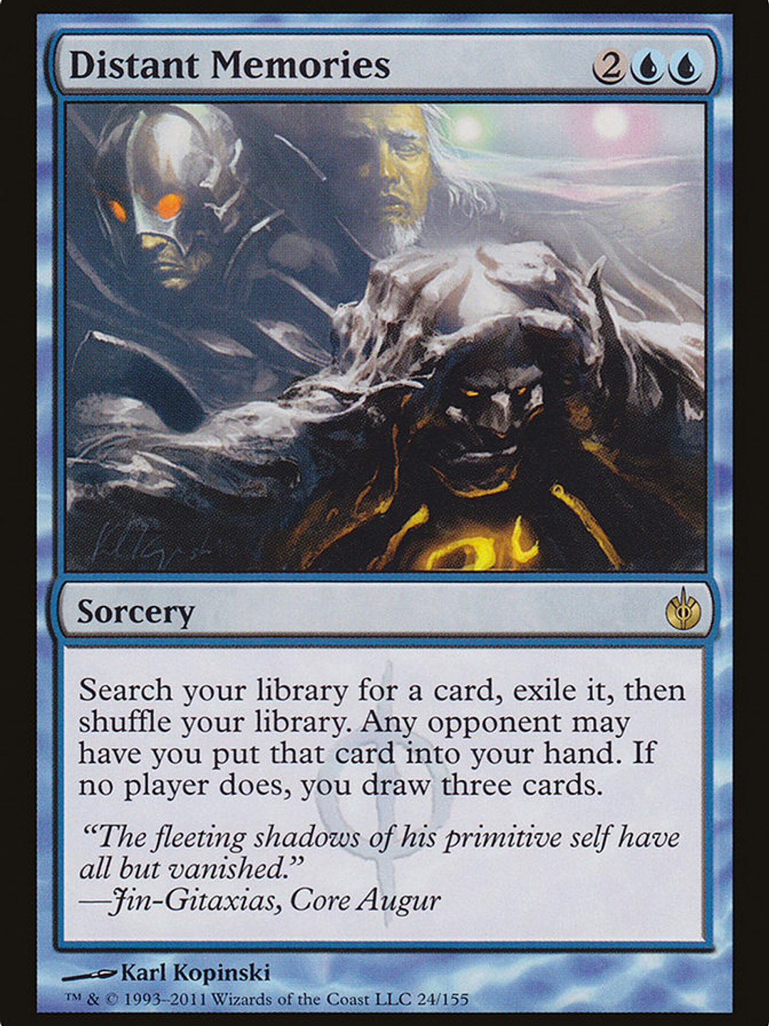 Distant Memories (Mirrodin Besieged) 1