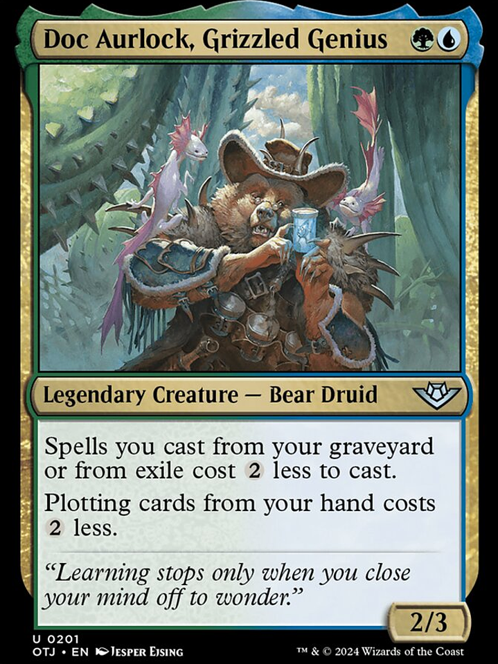 Doc Aurlock, Grizzled Genius (Outlaws of Thunder Junction) 1