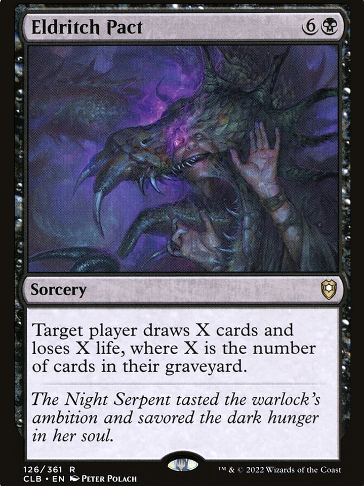 Eldritch Pact (Commander Legends: Battle for Baldur's Gate) 1