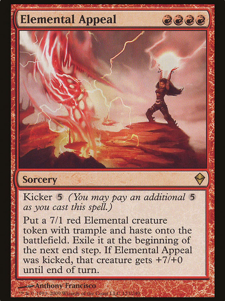 Elemental Appeal (Zendikar) 1