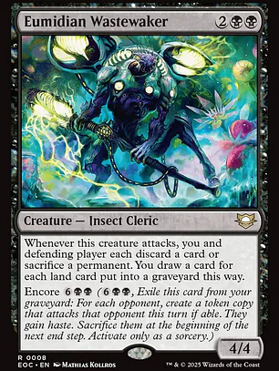 Eumidian Wastewaker (Edge of Eternities Commander)