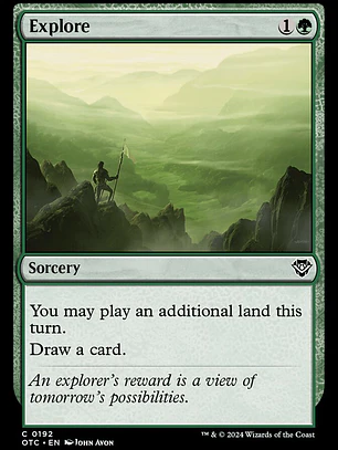 Explore (Outlaws of Thunder Junction Commander)