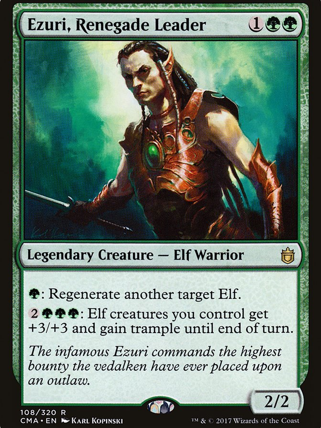 Ezuri, Renegade Leader (Commander Anthology) 1