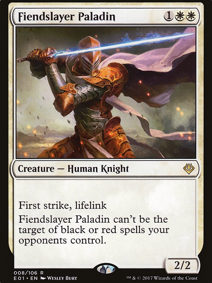 Fiendslayer Paladin (Archenemy: Nicol Bolas) 1