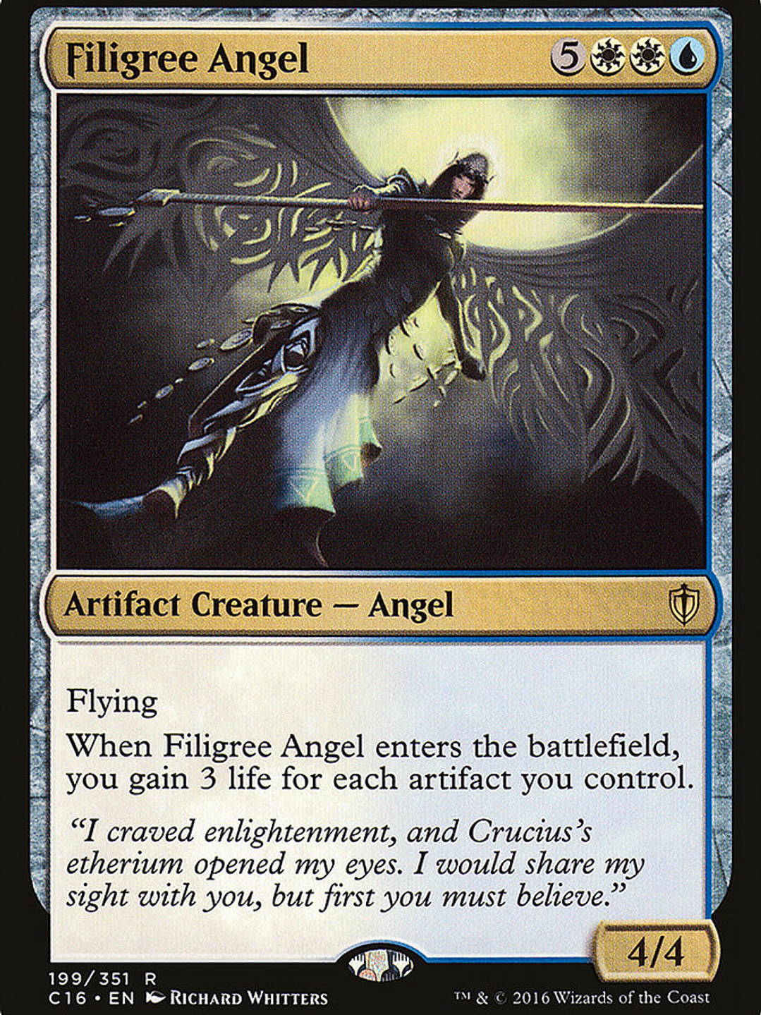 Filigree Angel (Commander 2016) 1