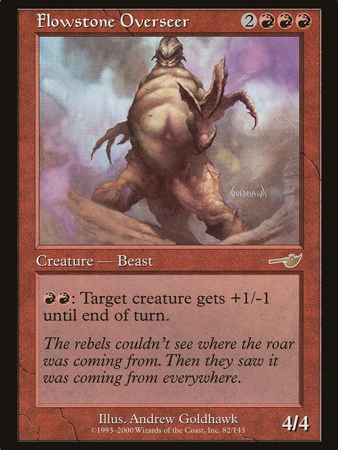 Flowstone Overseer (Nemesis) 1