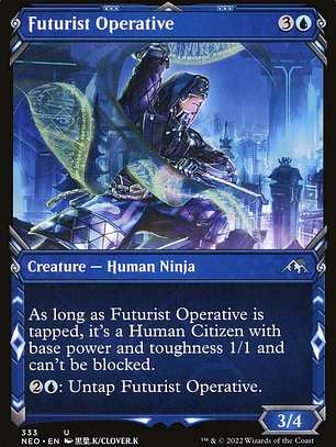 Futurist Operative (Kamigawa: Neon Dynasty)