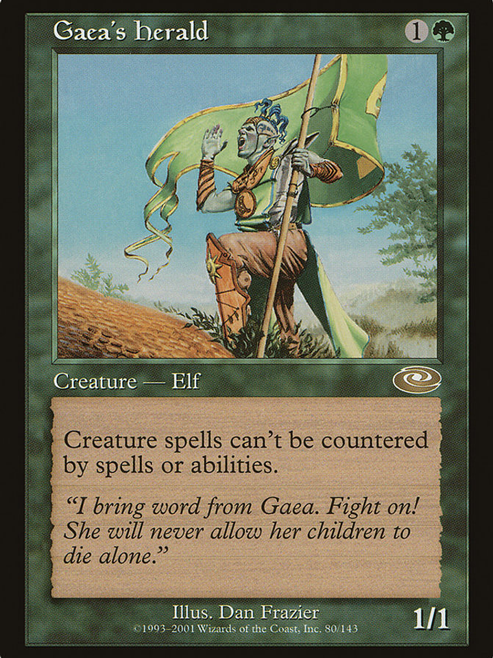 Gaea's Herald (Planeshift) 1