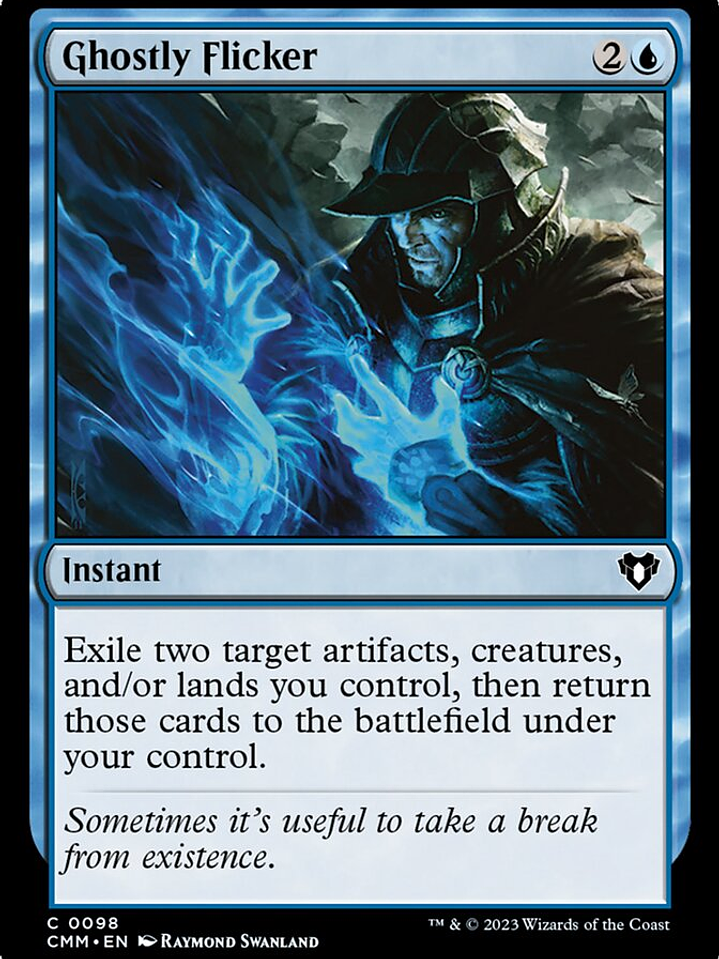 Ghostly Flicker (Commander Masters) 1