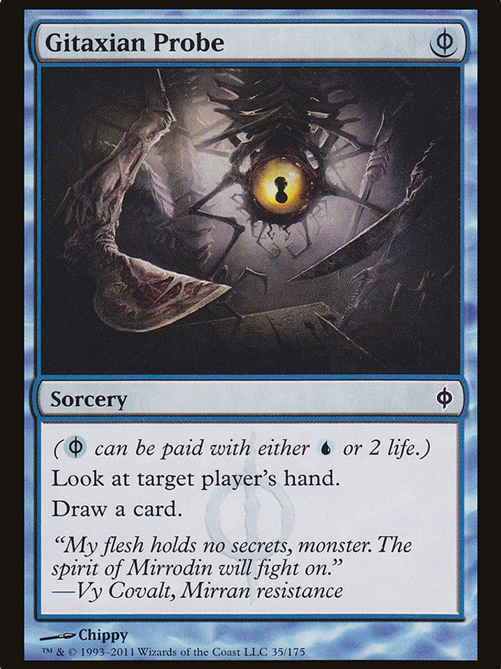 Gitaxian Probe (New Phyrexia) 1