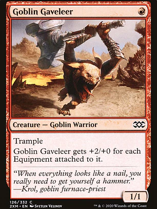 Goblin Gaveleer (Double Masters)