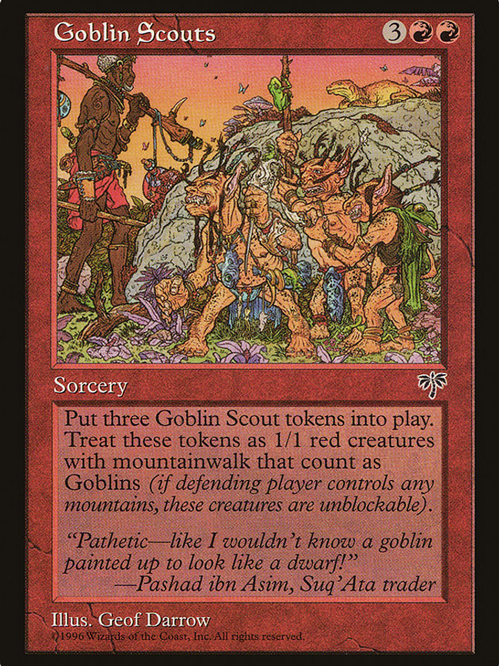 Goblin Scouts (Mirage) 1