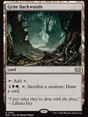 Grim Backwoods (Duskmourn: House of Horror Commander)