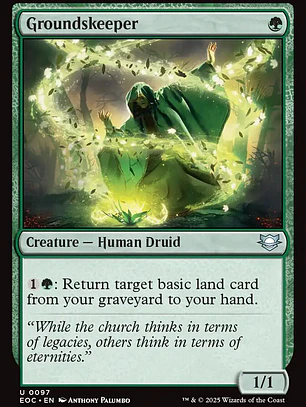 Groundskeeper (Edge of Eternities Commander)