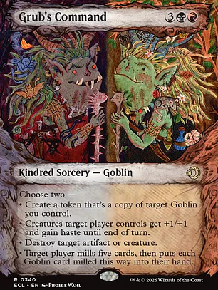 Grub's Command (Lorwyn Eclipsed)